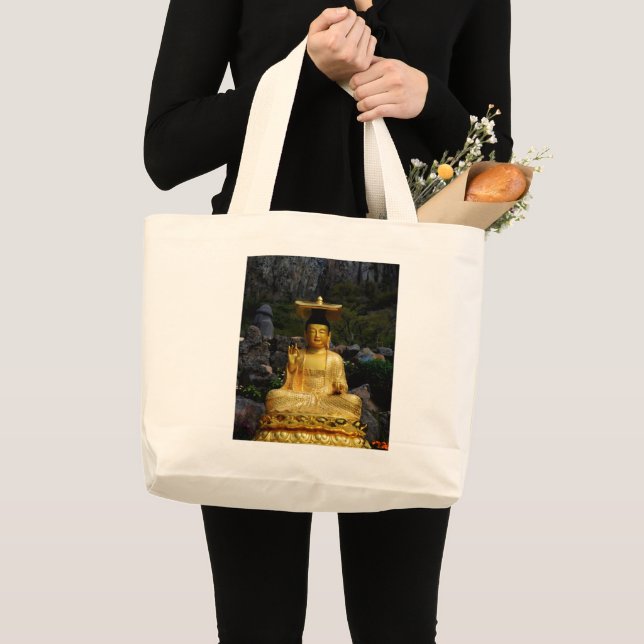 Bolsa grande de Jeju-do Corea del Sur Buda dorado (Anverso (producto))