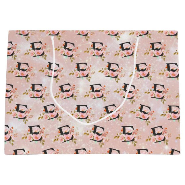 Bolsa Grande de Regalo con la Letra E (Anverso)