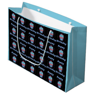 Bolsa Grande de Regalo Confeti para Cumpleaños Cup