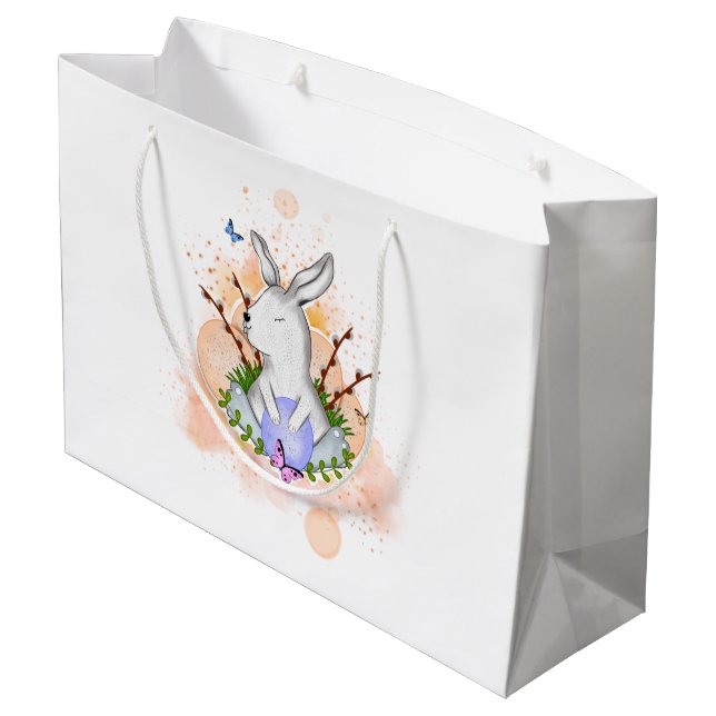Bolsa Grande de Regalo de Pascua (Angulo reverso)