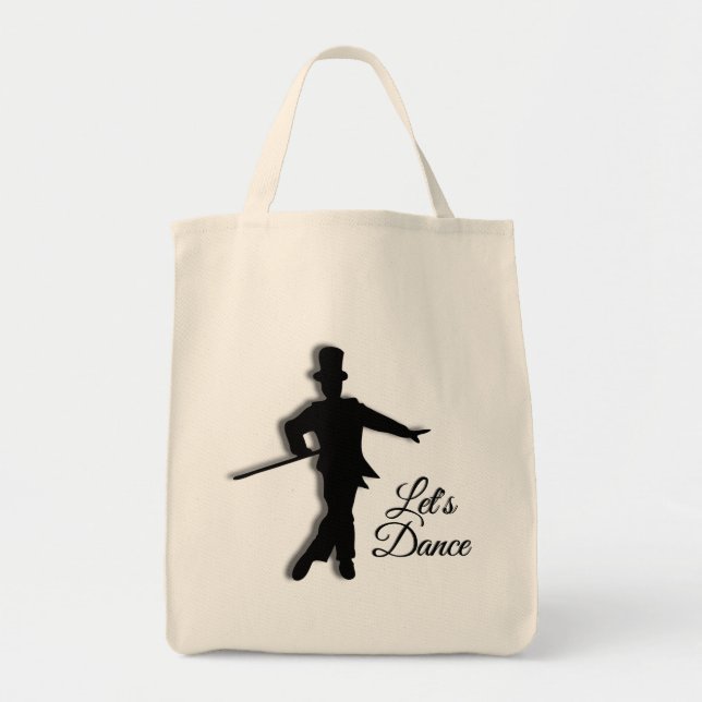 Bolsa grande Let's Dance para bailarín de tap (Frente)