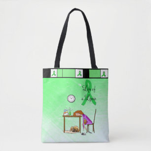Bolsa grande Living the Lymie Life Enfermedad de L