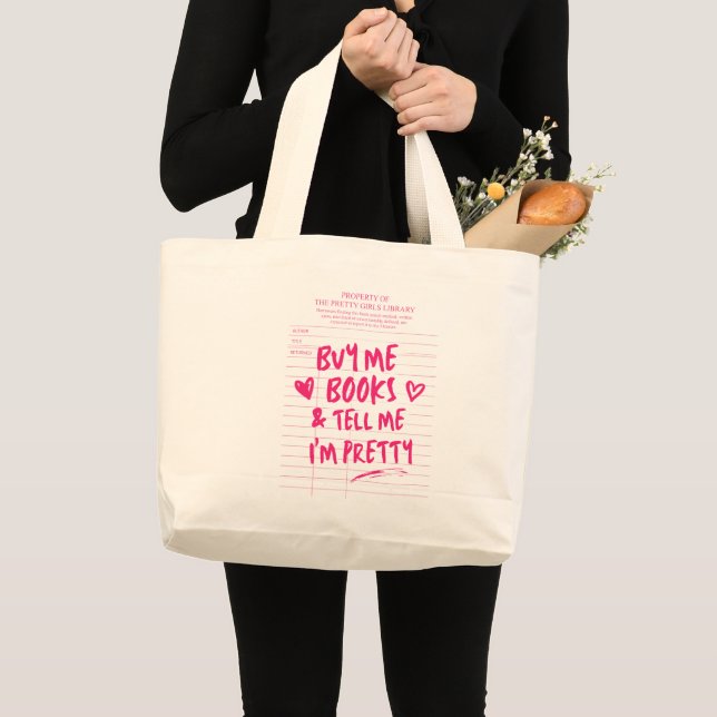Bolsa grande para comprarme libros  (Anverso (producto))