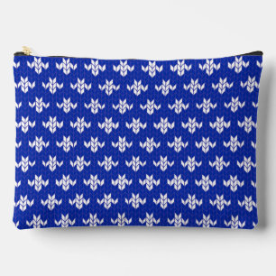BOLSA GRANDE SCANDIA AZUL TEJIDA