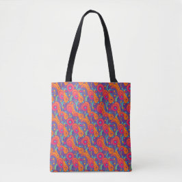 Bolsa Groovy Retro Tote - Añade un toque de nostal