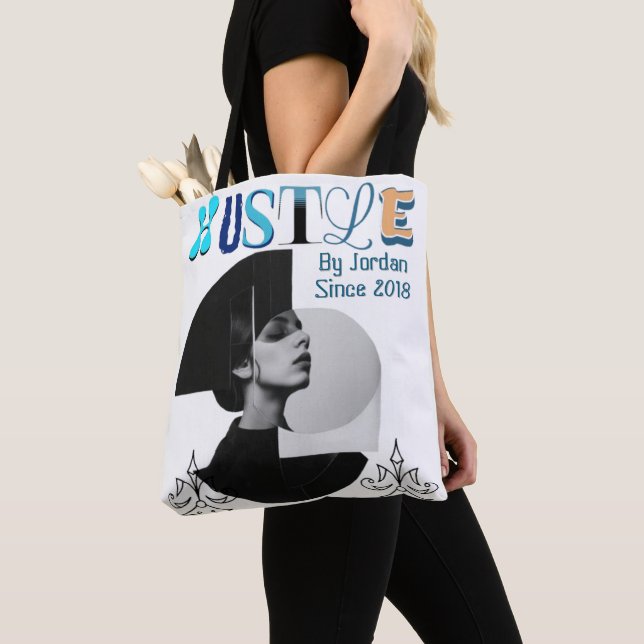 Bolsa Hustle Tote - Bolsa de transporte diario mot (Detalle)