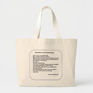 Bolsa inicial de kit de emergencia