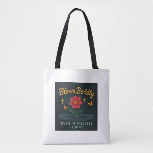 Bolsa Inspiradora de la toga de la flor