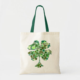 Bolsa irlandesa de trébol de cuatro hojas