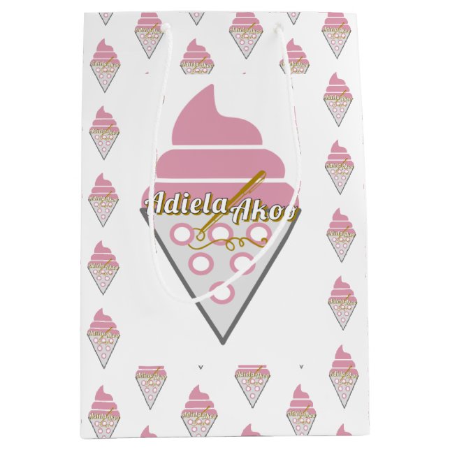 Bolsa irresistible de regalo para helados de Adiel (Anverso)
