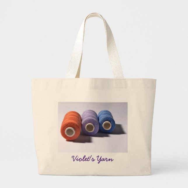 Bolsa Jumbo Personalizada de Hilo de Hilo (Frente)