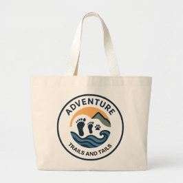 Bolsa Jumbo Tote con el logotipo Adventure T y T