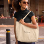 Bolsa Jumbo Tote de DIY | Personalizado Texto, Nom<br><div class="desc">¿Es usted un "Do It Yourselfer"? Ahora puede hacer su propia bolsa Jumbo Tote personalizada con nuestras plantillas DIY fáciles de usar. ¡Agrega un nombre. Iniciales. Un monograma. Una foto. Un logotipo u otra imagen. ¡Adelante, sé creativo y simplemente hazlo tú mismo!</div>