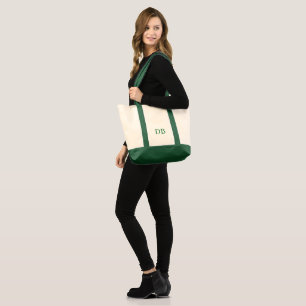 Bolsa Jumbo Tote de Iniciales personalizados