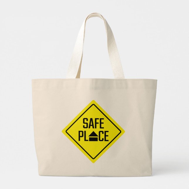 Bolsa Jumbo Tote Place Safe (Reverso)