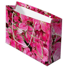 Bolsa Lg Gift Hojas Rosa