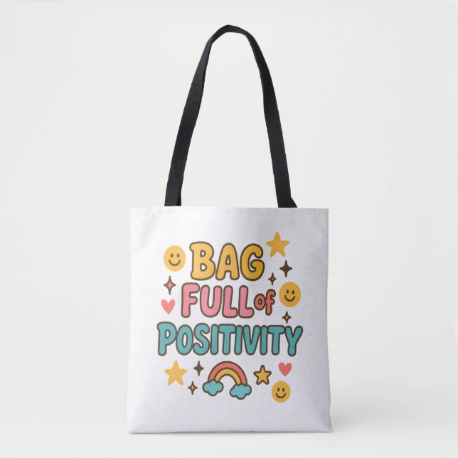 Bolsa llena de bolsitas de positividad (Anverso)