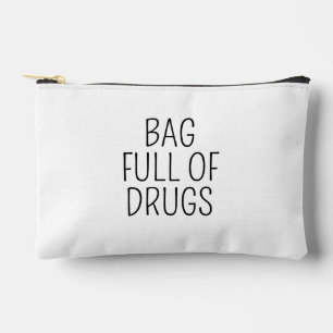 Bolsa Llena de Drogas, divertida Bolsa de Maquilla