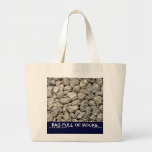 BOLSA LLENA DE ROCAS.