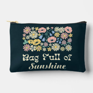 Bolsa llena de sol – Floración floral retro