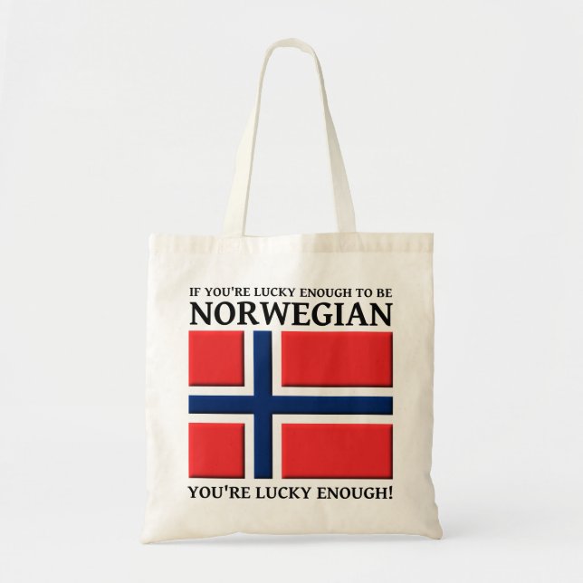 Bolsa lo suficientemente afortunada como para ser  (Frente)