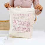 Bolsa Lover Tote Editable Booktrovert<br><div class="desc">Este bonito diseño se puede personalizar según tus combinaciones de colores favoritas. ¡Hace un gran regalo! Encuentre artículos de papelería y regalos elegantes en nuestra tienda: www.berryberrysweet.com.</div>