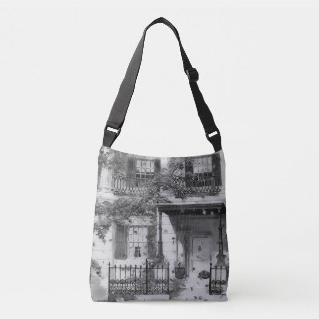 Bolsa mágica de cuerpo cruzado de la casa de otoño (Anverso)