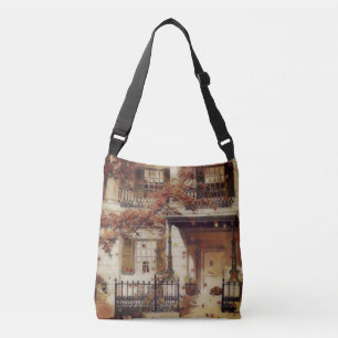 Bolsa mágica de cuerpo cruzado de la casa de otoño