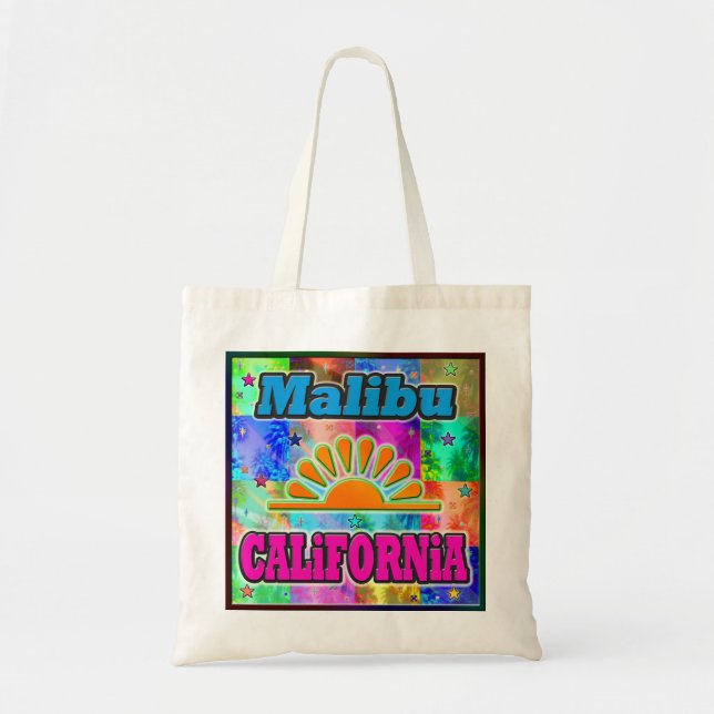 Bolsa Malibu Sun & Palms (Frente)