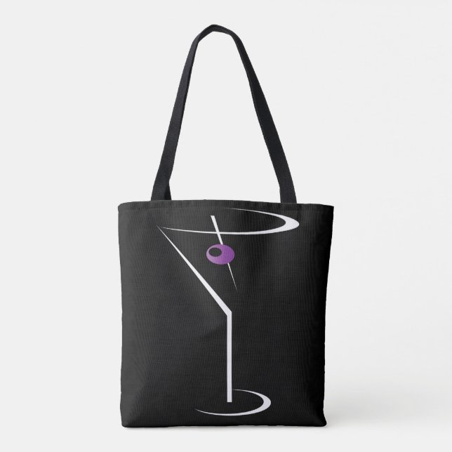 Bolsa Martini Bartender - Bartending de vidrio Mar (Reverso)