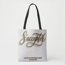 Bolsa minimalista "Aceptarse"