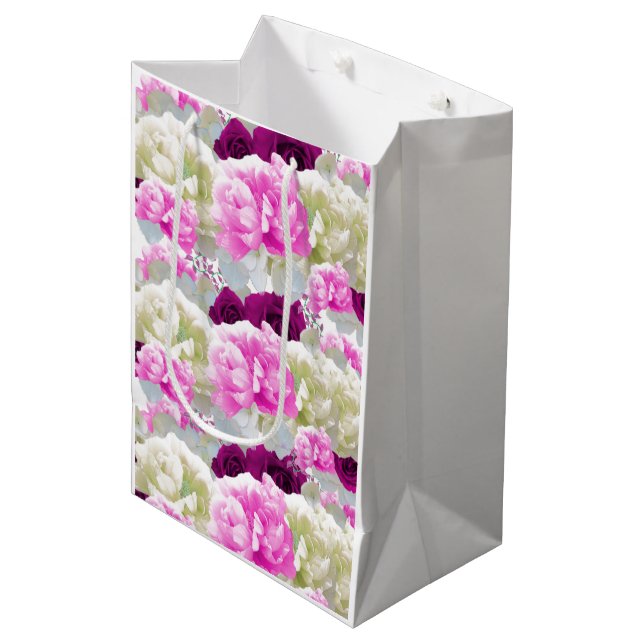 Bolsa mixta de regalos para Bouquet de rosas y Peo (Angulo Anverso)