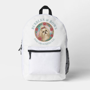 Bolsa mochila para aseo de Shih Tzu