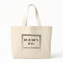 BOLSA MODERNA DE ALGODÓN NATURAL PARA MUJERES BUR'