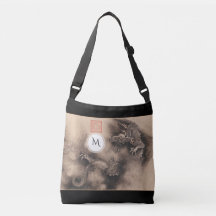 Bolsa Monograma de pintura de cumpleaños del año d