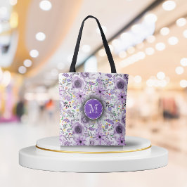 Bolsa Monograma Personalizado Tote Bag - Acuarela