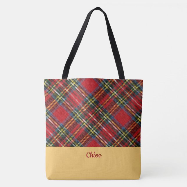 Bolsa Monogramada de Tote Clásica (Anverso)