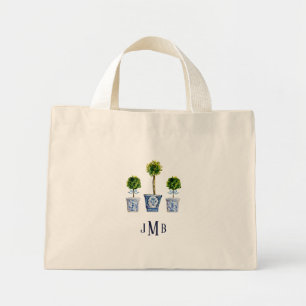 Bolsa Monogramada de Tote de Boxwood
