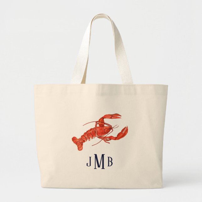 Bolsa Monogramada de Tote Nauster (Frente)