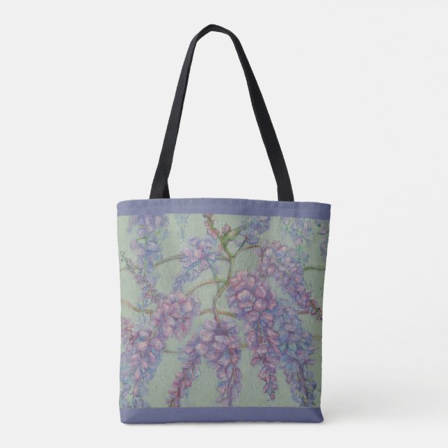 Bolsa morada Wisteria (Reverso)