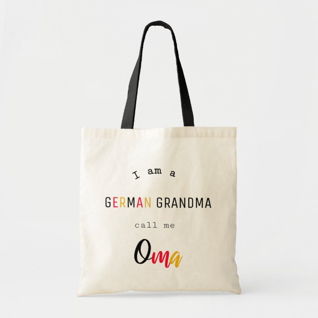 Bolsa Muerta de Abuela Alemana / Oma (Frente)
