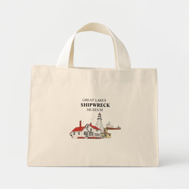Bolsa Museo de Naufragios del Punto Whitefish Gran (Frente)