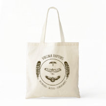 Bolsa Natural Tote de Virginia Raptors