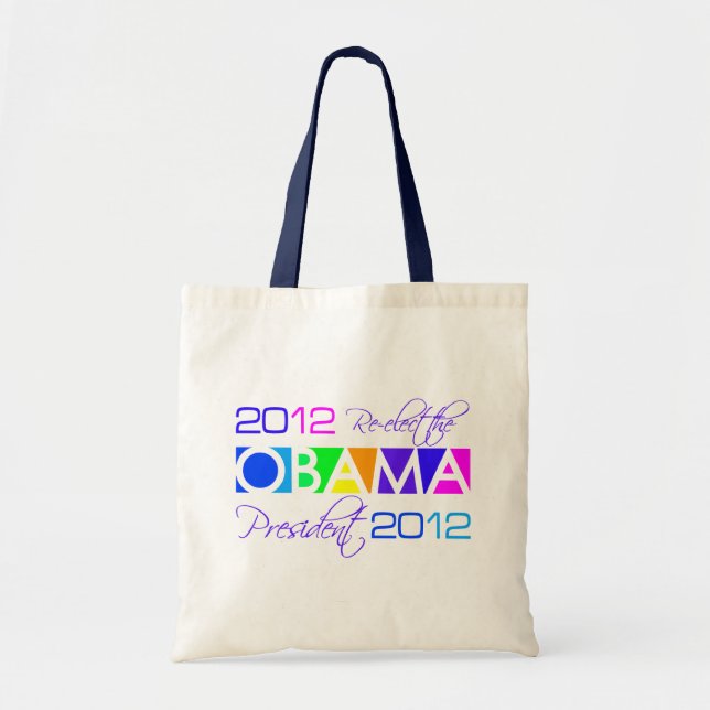Bolsa OBAMA 2012 - elegir estilo y color (Frente)