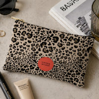 Bolsa organizadora estampada con leopardo | Bolsa
