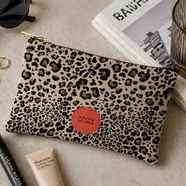 Bolsa organizadora estampada con leopardo | Bolsa