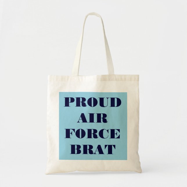 Bolsa Orgulloso Bruto de la Fuerza Aérea (Frente)