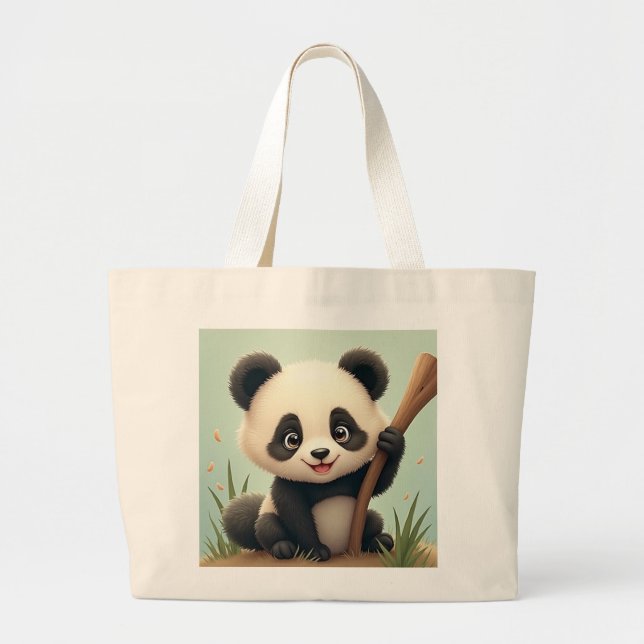 bolsa panda linda (Frente)