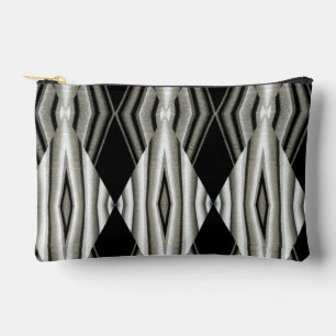 Bolsa para accesorio de resumen en blanco y negro