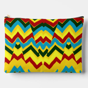 Bolsa para accesorios de maquillaje de patrones de